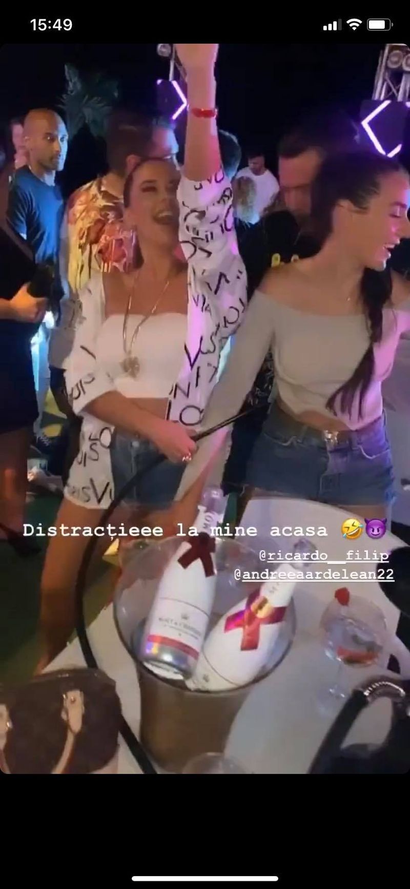 Andra Volos, distracție cu doi foști concurenți de la Puterea dragostei! Au vizitat-o în It