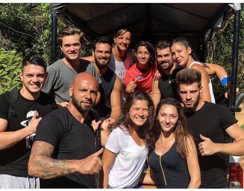 Ana Mihaela si Cosmin, alături de exatloniști Ana Mihaela si Cosmin, alături de exatloniști