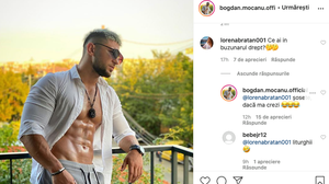 Detaliul observat de fani în fotografia postată de Bogdan Mocanu. Ce avea acesta în buzunarul drept