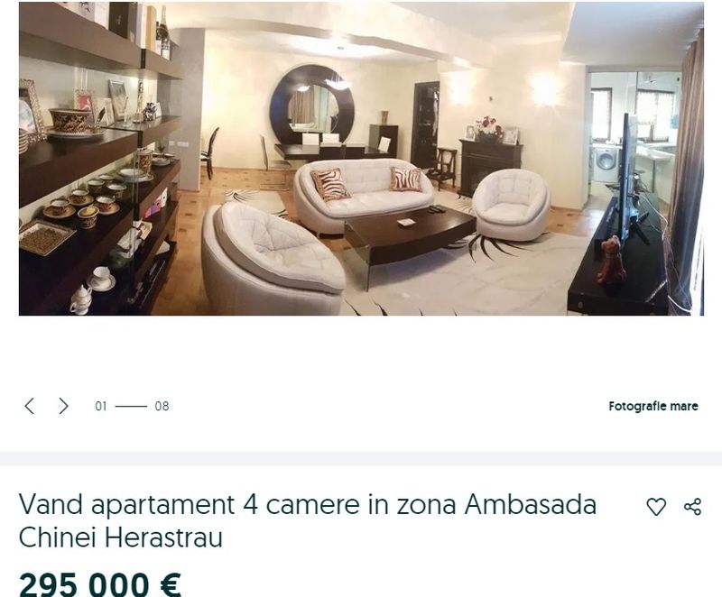 Brigitte Pastramă &icirc;și vinde apartamentul de lux din Capitală