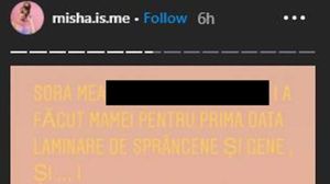 Misha a moștenit frumusețea de la mama ei! Iată imaginea ce a bucurat fanii
