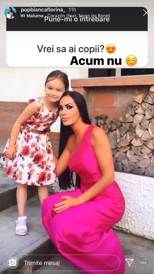 Ispita Bianca Pop &icirc;și dorește să se vadă &icirc;n rochie de mireasă. Ce a spus bruneta: &rdquo;Ai reușit să mă faci să pl&acirc;ng...&rdquo;