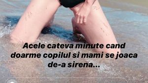 Andreea Ibacka, imagini incendiare în costum de baie! Cum arată sexy mămica: ”Acele câteva momente...”