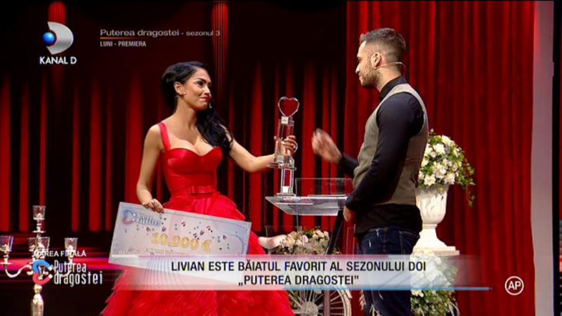 Livian, acuzat că și-a plătit voturile în finala Puterea dragostei!