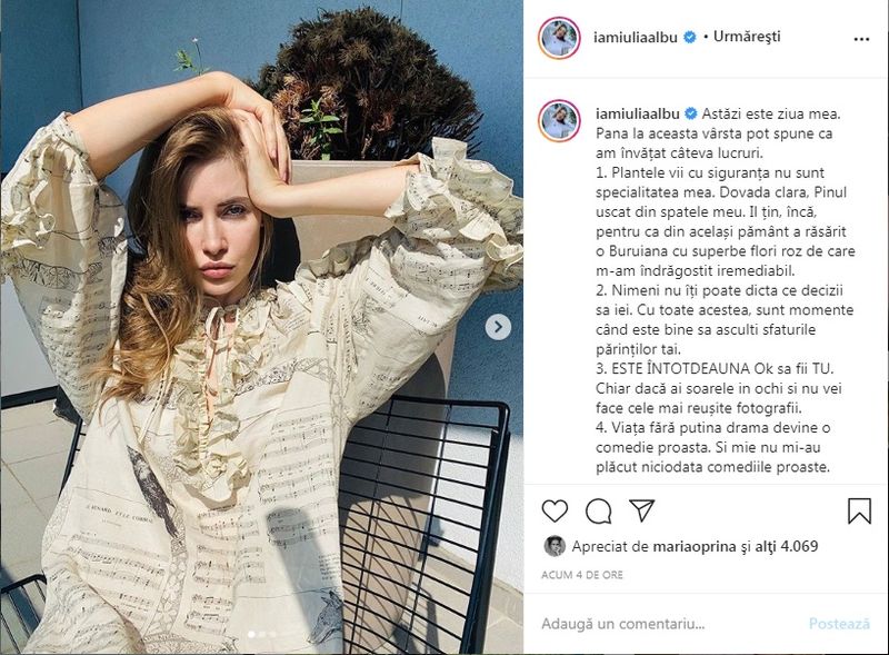 Iulia Albu, mesaj emoționant de ziua ei! &rdquo;&Icirc;mi voi strânge &icirc;n brațe copilul și pe singurul bărbat pe care l-am iubit vreodată cu adevărat&rdquo;