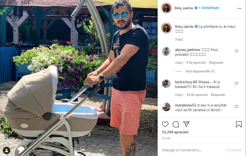 Liviu Vârciu este tătic de băiat! Artistul este în culmea fericirii