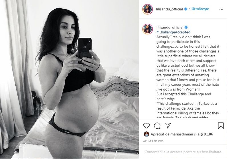 Lili Sandu, imagini &icirc;n lenjerie intimă! Ipostaze sexy cu frumoasa graviduță!
