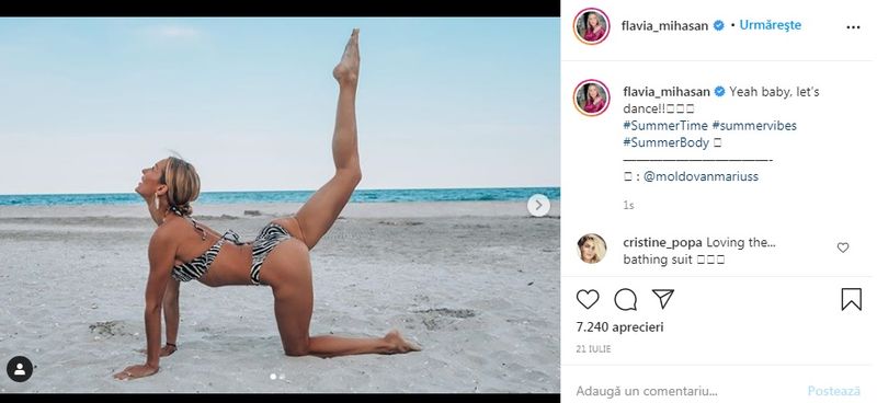 A trecut un an de c&acirc;nd Flavia Mihășan a devenit mămică! Cum arată acum fosta asistentă tv