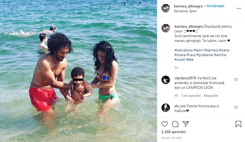 Kamara și fosta soție, vacanță împreună de dragul băiețelului lor! „Sunt sentimente care ne vor ține mereu apropiați”