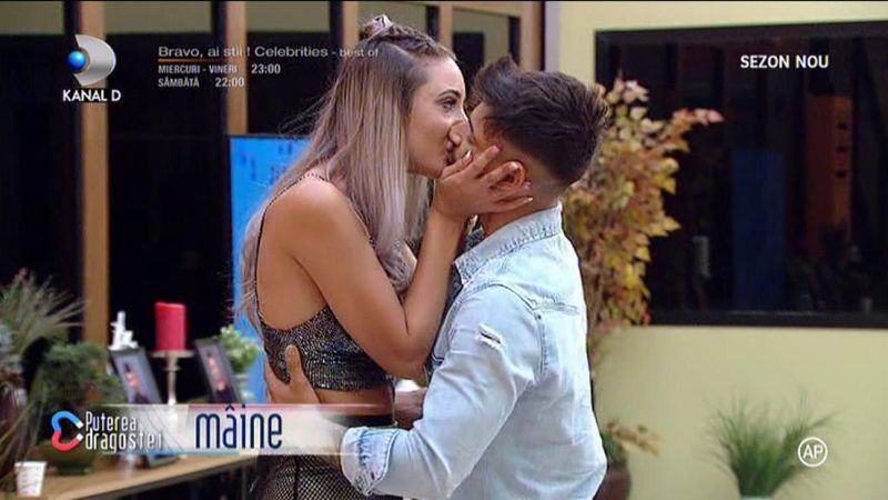Un nou cuplu &icirc;n casa Puterea dragostei? Adriana și Paul s-au sărutat
