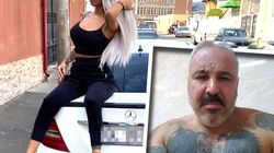 Ea e „nora” lui Sile Cămătaru, care și-a condus mașina de 100.000 de euro în stare de ebrietate și a intrat cu ea într-un gard! A primit bolidul în dar de la iubitul ei, Dani Balint! De bucurie, Giorgiana s-a urcat pe capotă! FOTO