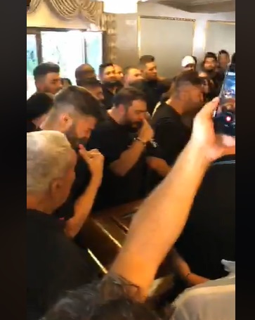 Moment emoționant la priveghiul lui Emi Pian! Ce a făcut Florin Salam