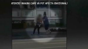  Un preot și-a agresat soția cu copilul în brațe, în plină stradă
