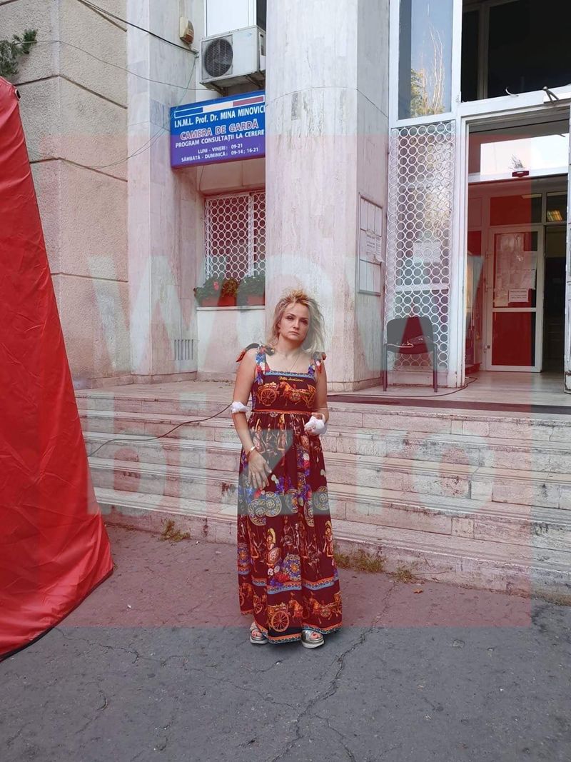  Un polițist a agresat-o pe Amalia de la Chefi la cuțite. Dezvăluiri în exclusivitate