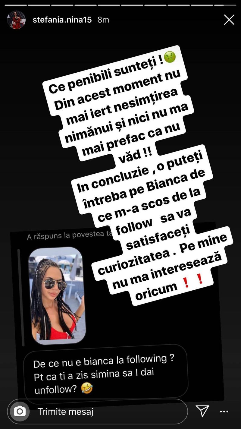 Bianca Comănici și Ștefania de la Puterea Dragostei au rupt orice legătură! ”Nu mai iert nesimțirea...”