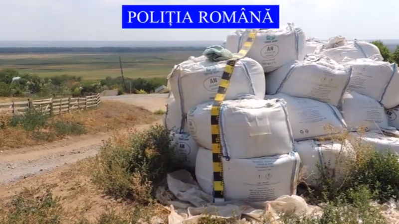 Au fost găsite 35 de tone de azotat de amoniu la Galați! Este aceeași substanță care a produs dezastru în Beirut!