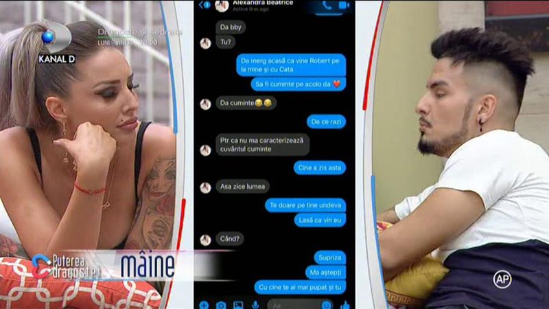 Gabi de la Puterea dragostei, despre Alexandra: Vorbește și cu Cătălin
