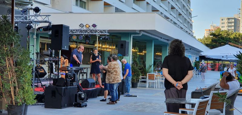 Gabriel Cotabita repetitii concert Amfiteatru Olimp