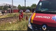 copil spulberat de tren Botoșani