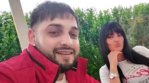 Tavy Pustiu si sotia lui, inainte de accident