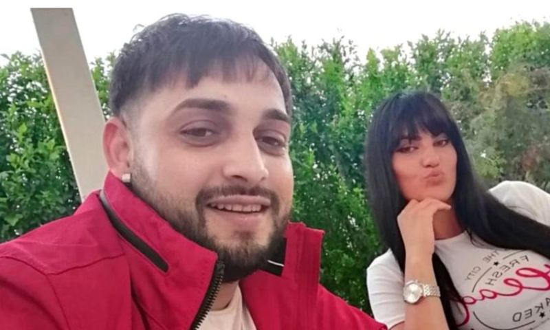Tavy Pustiu si sotia lui, inainte de accident