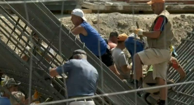 Un șantier din București s-a transformat &icirc;ntr-un uriaș focar de coronaviru