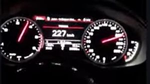  Live pe Facebook la volan, cu 231 km/h, pe o șosea
