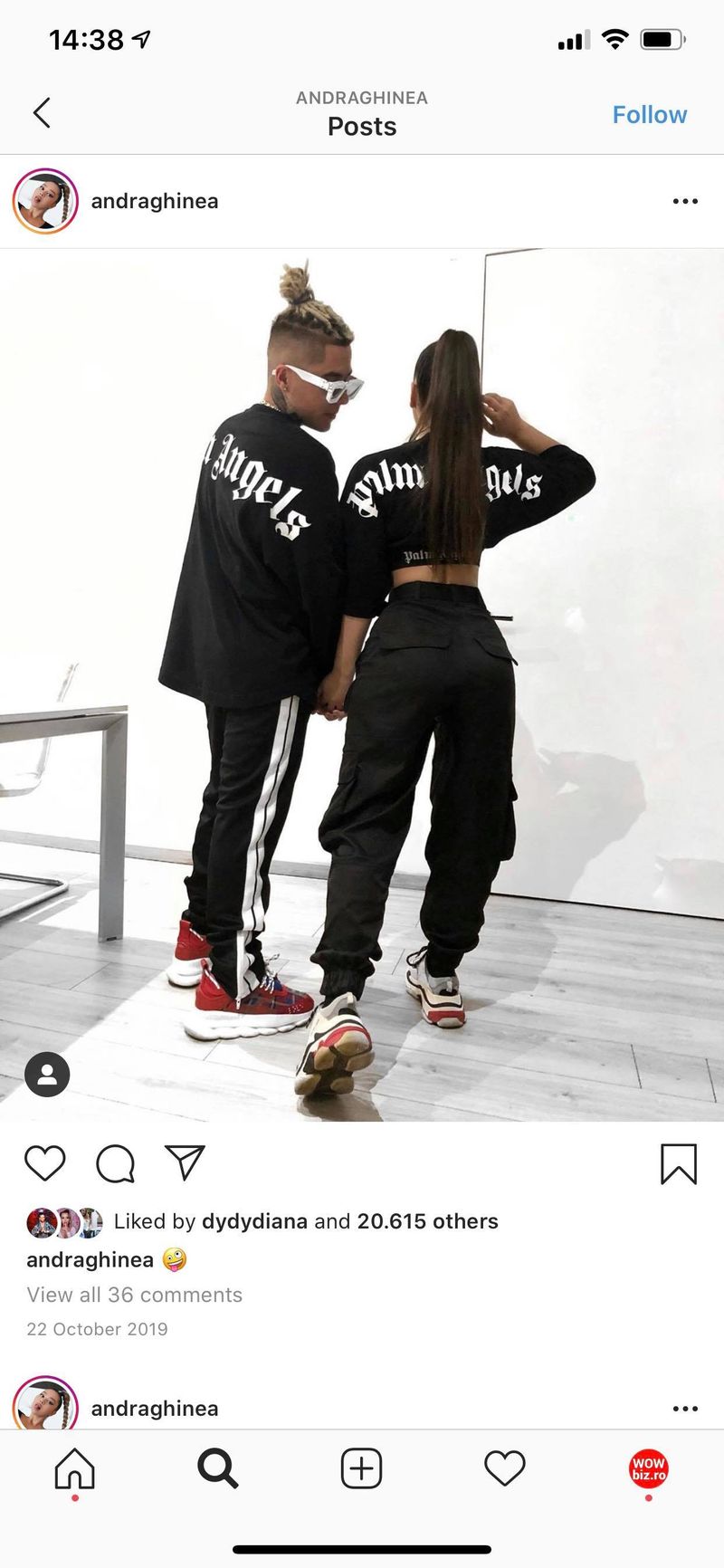 Lino Golden suferă după Andra Ghinea