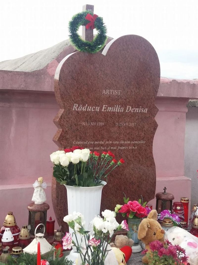 Denisa Raducu mormant