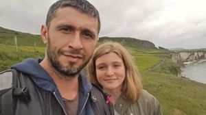 Dragoș Bucur și fiica Sofia