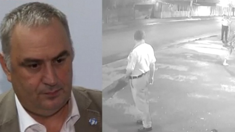 Liviu Vasilescu, surprins de camere de supraveghere