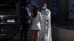 Zi mare pentru Gigi Becali! Și-a botezat nepoțica! Primele imagini