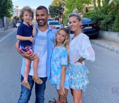 Andreea Bănică și soțul ei, Lucian Mitrea