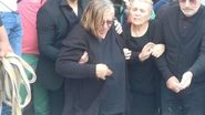Mama lui Razvan Ciobanu, la inmormnatare