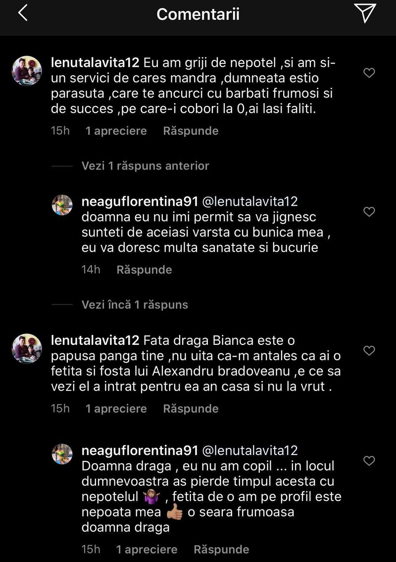 Noua iubită a lui Livian de la Puterea Dragostei, luată la rost