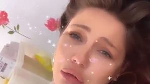 Cristina Ich, copleșită de durere