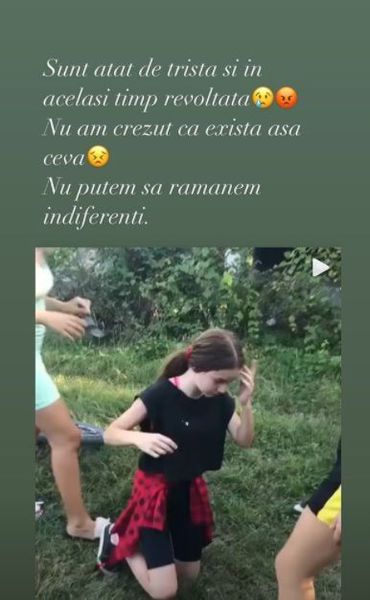 Cristina Ich, copleșită de durere