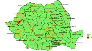 HARTA incidenței cazurilor de COVID-19 pentru fiecare localitate din România