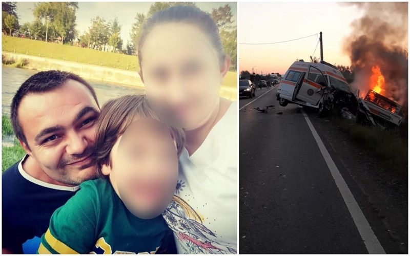 Victor Coti, asistentul mort in accident ambulanta Satu mare