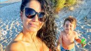 Andreea Mantea, alături de băiețelul ei