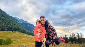 Andreea Mantea, alături de băiețelul ei