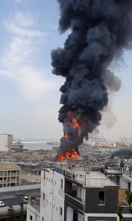 Incendiu Beirut