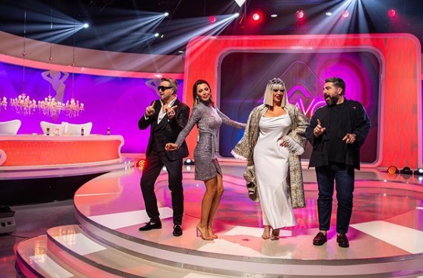 Cei trei jurați și prezentatoarea emisiunii Bravo, ai stil ! Celebrities !