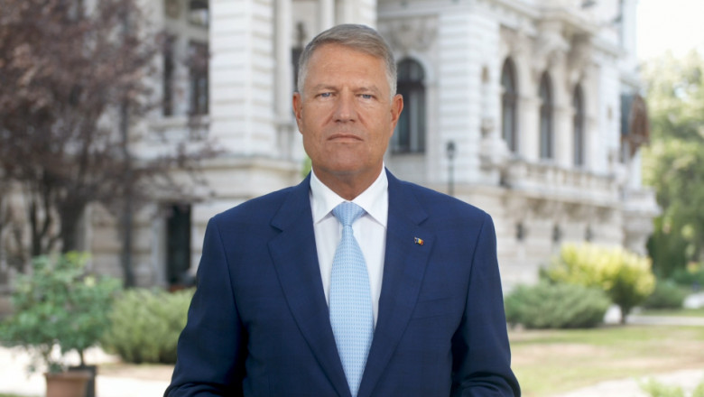 Klaus Iohannis anunț