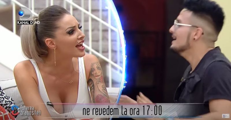 Scandal între Alexandra și Nicos