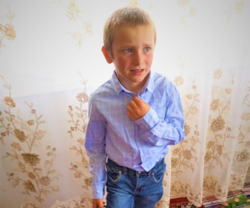 Dumitru Neag, copilaș de 8 ani cu autism 
