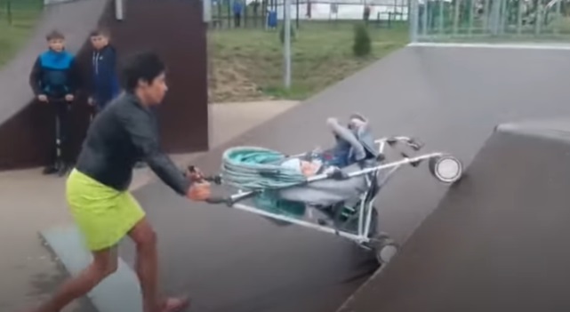 Șcene șocante filmate într-un parc din Rusia rusia