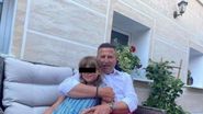 Traian Ogâgău împreună cu fiica pe care a umilit-o