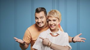 Teo Trandafir și Bursucu de la Teo Show 