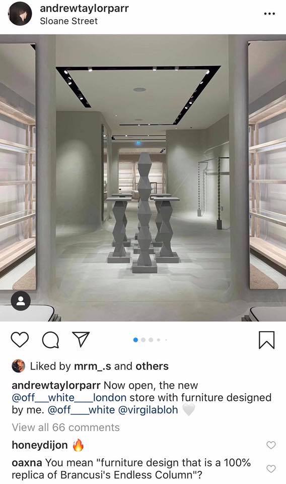 Magazinul Off White, Londra